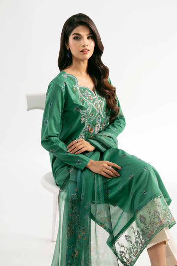 Nishat Linen 2 Piece - Digital Printed Embroidered Suit - 42501721 Online Shopping